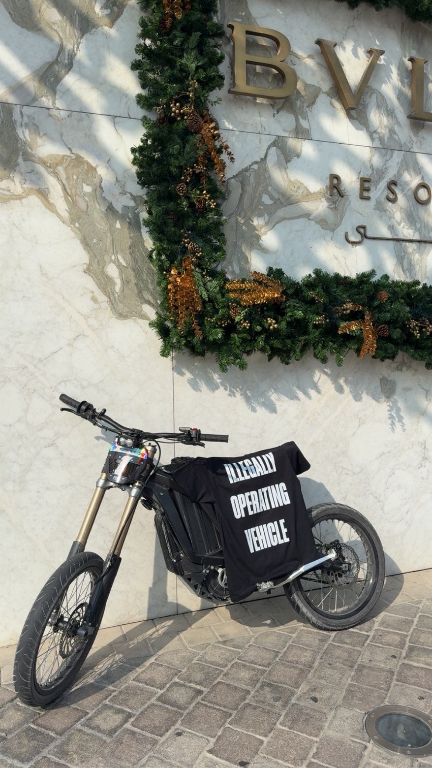 Black / ILLEGALLY OPERATING VEHICLE